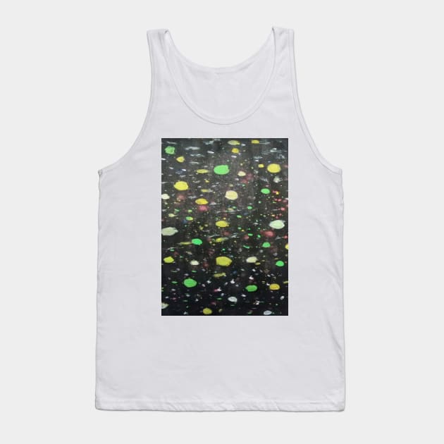 Black watercolor gradient design Tank Top by Artistic_st